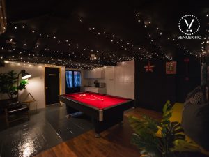 An indoor venue with games and pool for rent for 21st Birthday Party in Singapore 2018