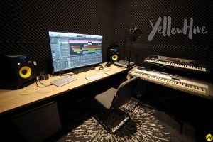 sound mixing room